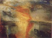Joseph Mallord William Turner THed Burning of the Houses of Lords and Commons,16 October,1834 oil painting reproduction